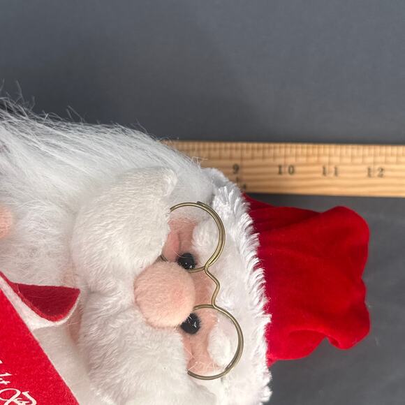 Kid of America Animated Santa Reads Night Before Christmas Y2K Kitschy Whimsical - Picture 15 of 16